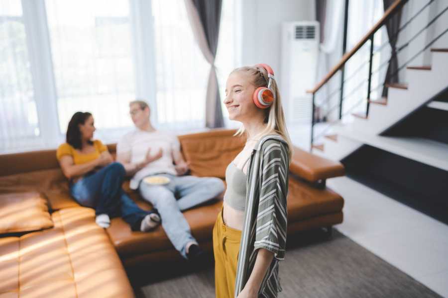 Youth residing in the household of their guardians