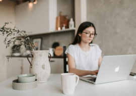 Combining the living space and workspace