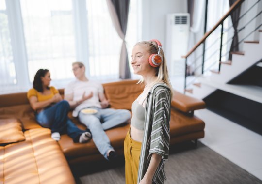 Youth residing in the household of their guardians
