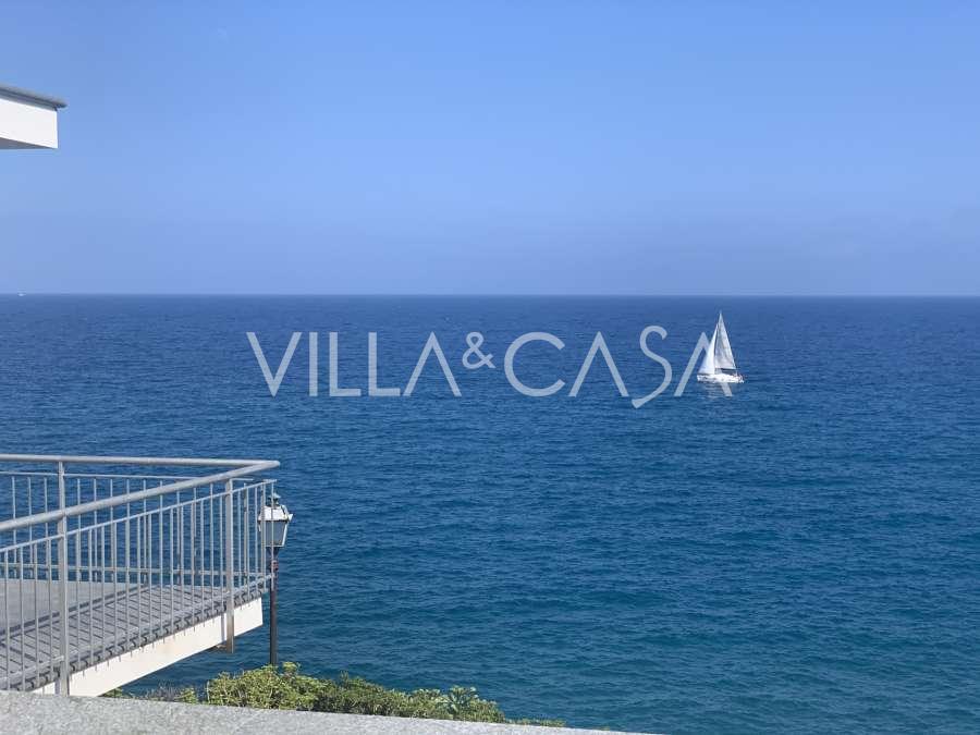 Villa with a private beach in Bordighera