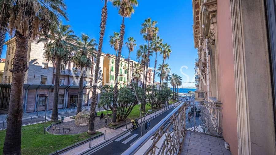 There is a four-room apartment for sale in Sanremo.