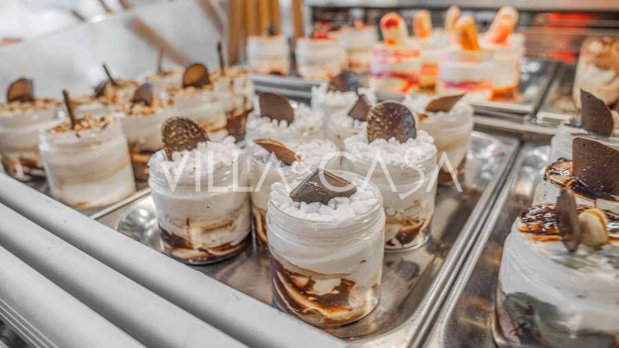 Ice cream shop for sale in Bordighera.