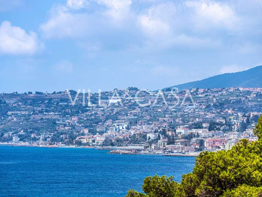 An apartment with three rooms in Sanremo.