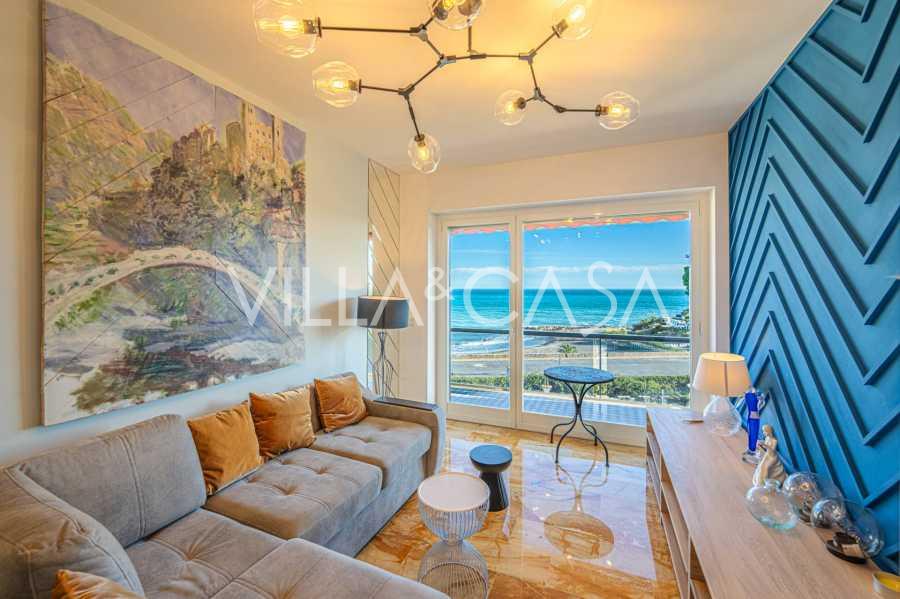 Rental of a fresh apartment in San Remo