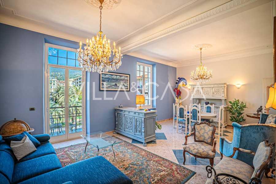 Elegant apartments in the center of Sanremo for rent.