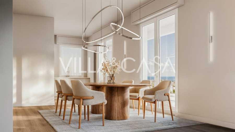 Luxury three-bedroom apartments in Vallecrosia