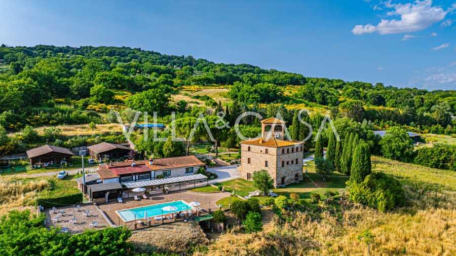 A small medieval castle in Terni