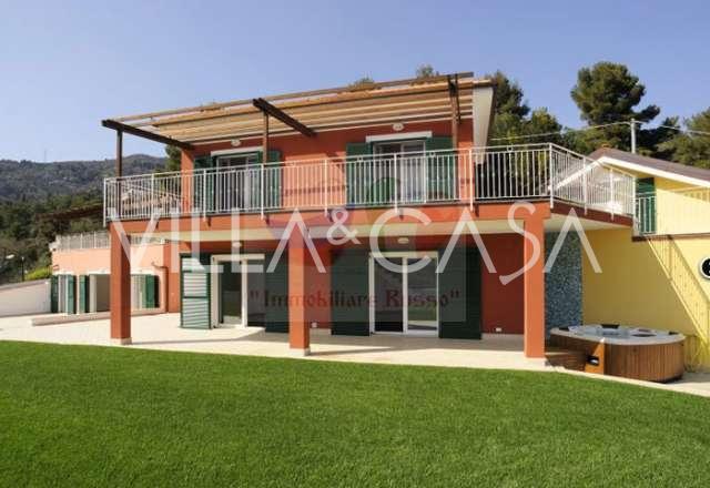 House by the sea in Liguria, Italy, in Alassio