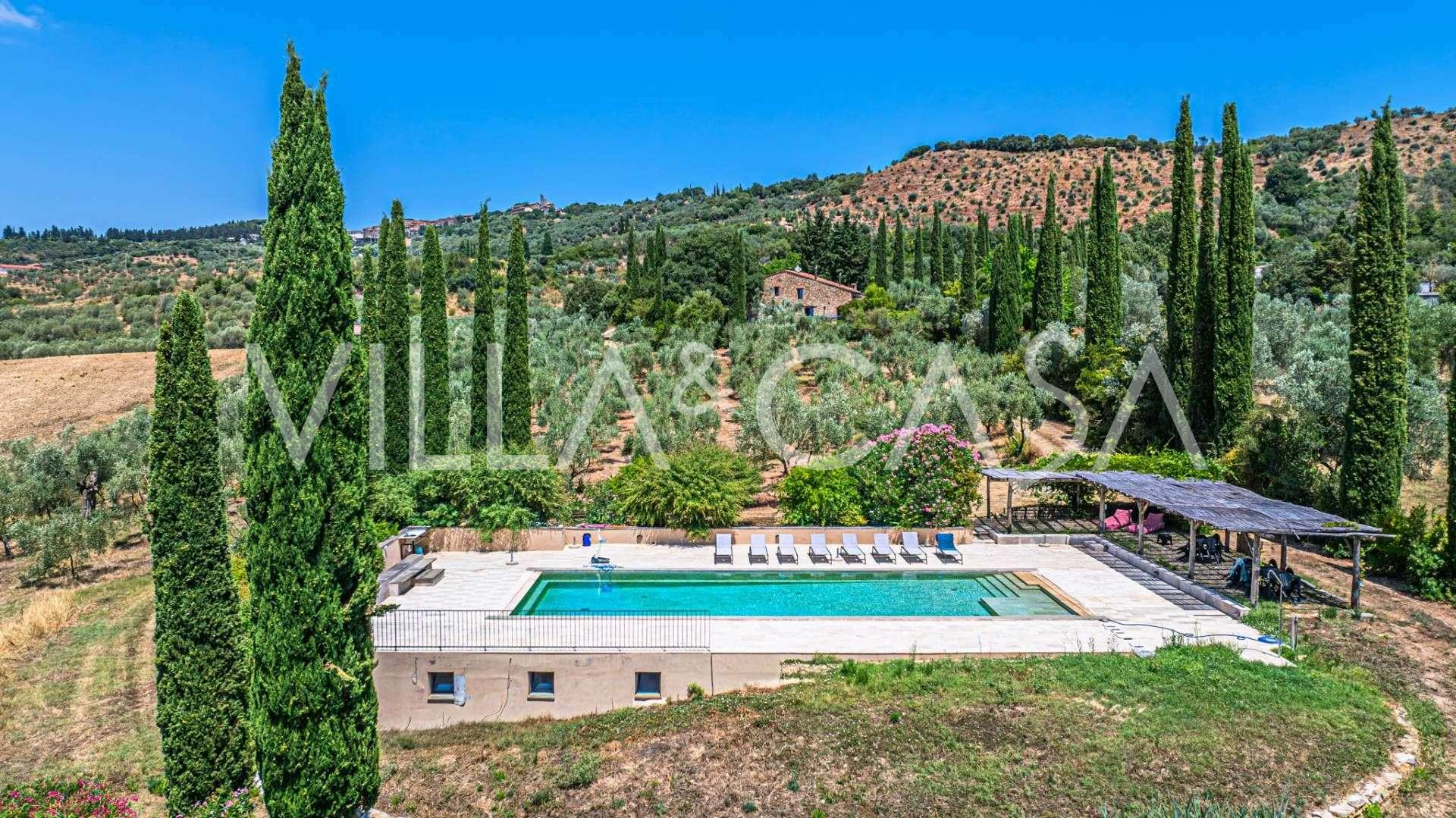 Villa with Roman heritage for sale in Tuscany