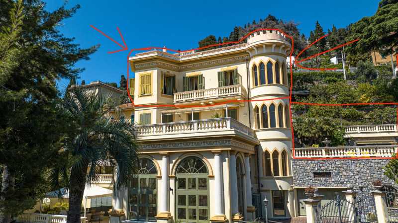 Part of a villa by the sea in Alassio