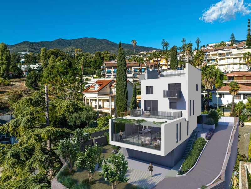 A new villa is for sale in Sanremo.