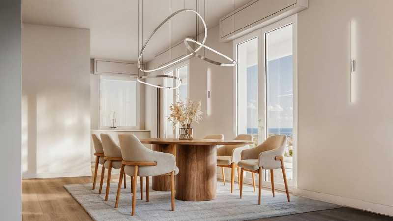 Luxury three-bedroom apartments in Vallecrosia