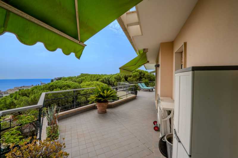 Penthouse with sea view in Sanremo