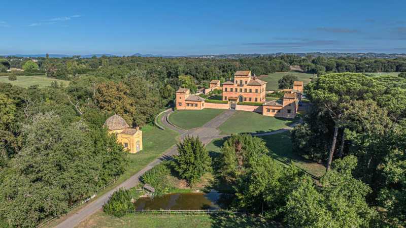In Rome, the Olgiata Castle is for sale.
