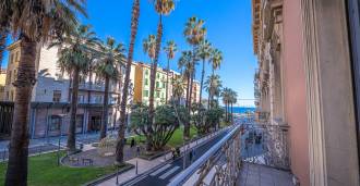 There is a four-room apartment for sale in Sanremo.