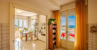 A five-room apartment is for sale in San Remo.