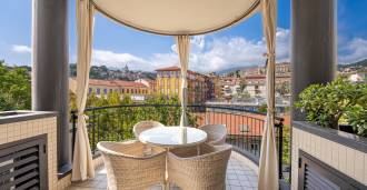 An apartment with three rooms in the center of Sanremo.