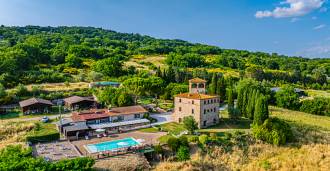 A small medieval castle in Terni