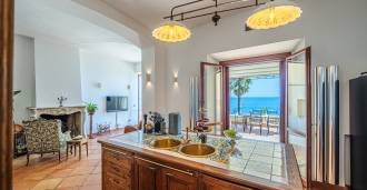 Historic exclusive villa by the sea in Santa Marinella, Rome.