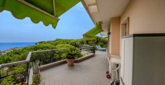 Penthouse with a sea view in Sanremo