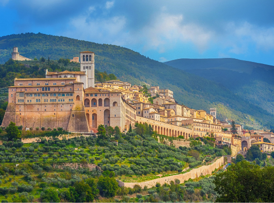 Walking Tour of Italian Umbria with Capital Perugia 2021