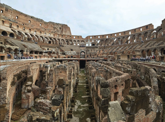 Discovery of the hypogeum for tourists in the Colosseum Italy