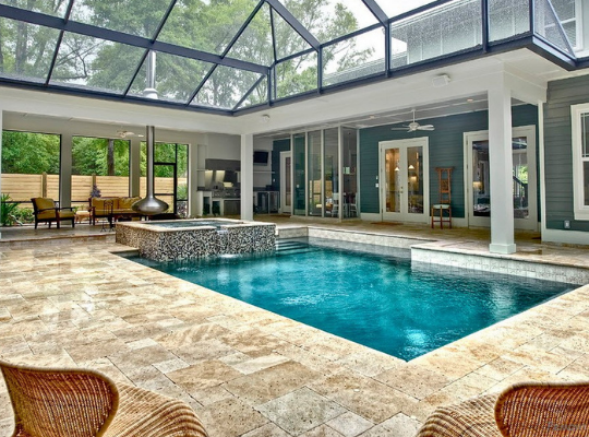 House with heated pool and spa - a pleasure in life for Italians